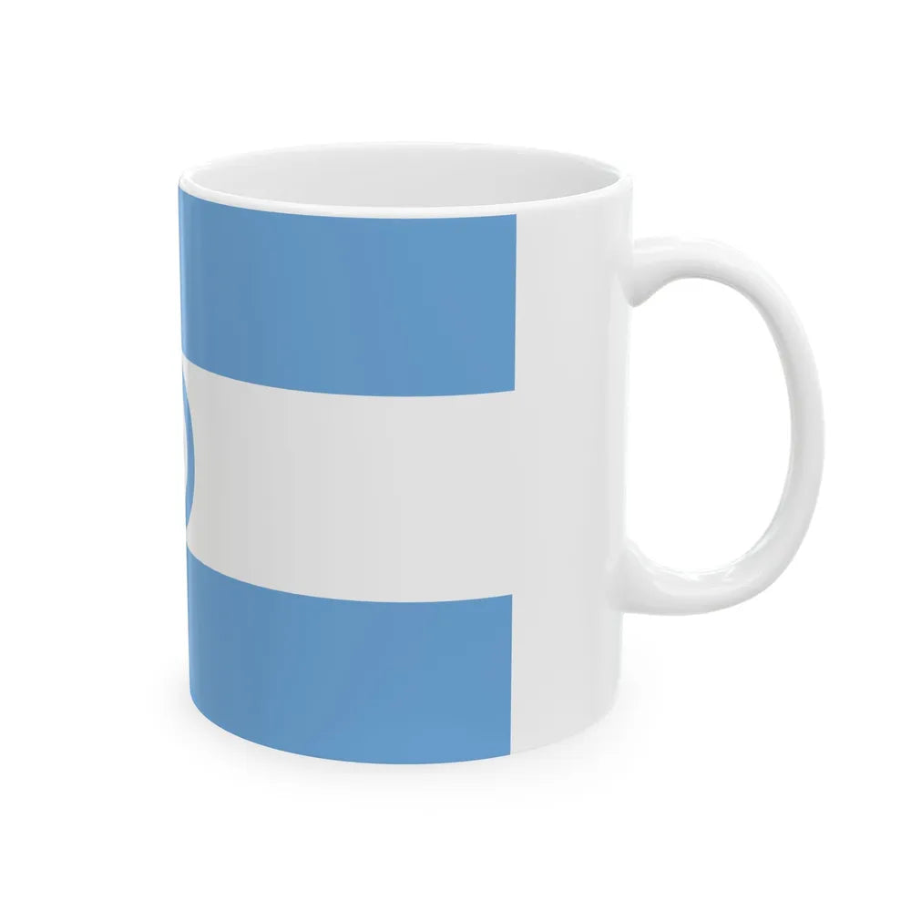 Proposed Civil Flag for Argentina 3 (Argentina) White Coffee Mug - Go Mug Yourself