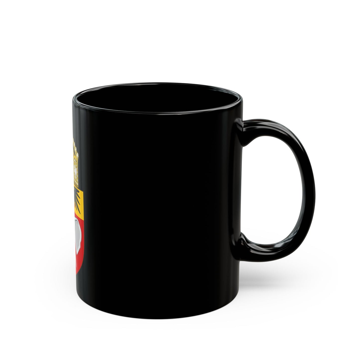 Proposed Coat of Arms Kamerun 1914 - Black Coffee Mug-Go Mug Yourself