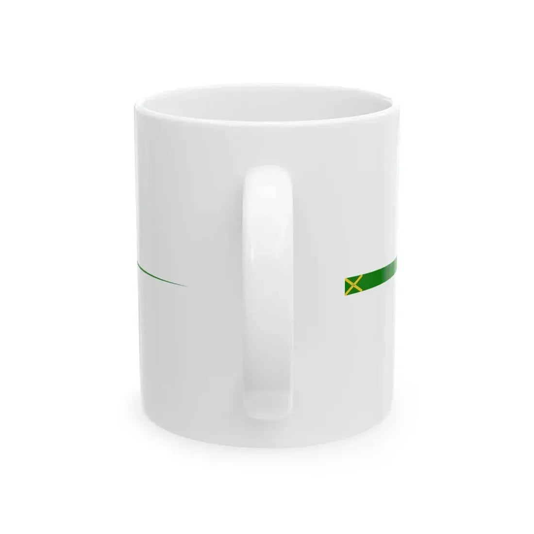 Proposed Commission Pennant of Qing Navy 1863 (China) White Coffee Mug - Go Mug Yourself
