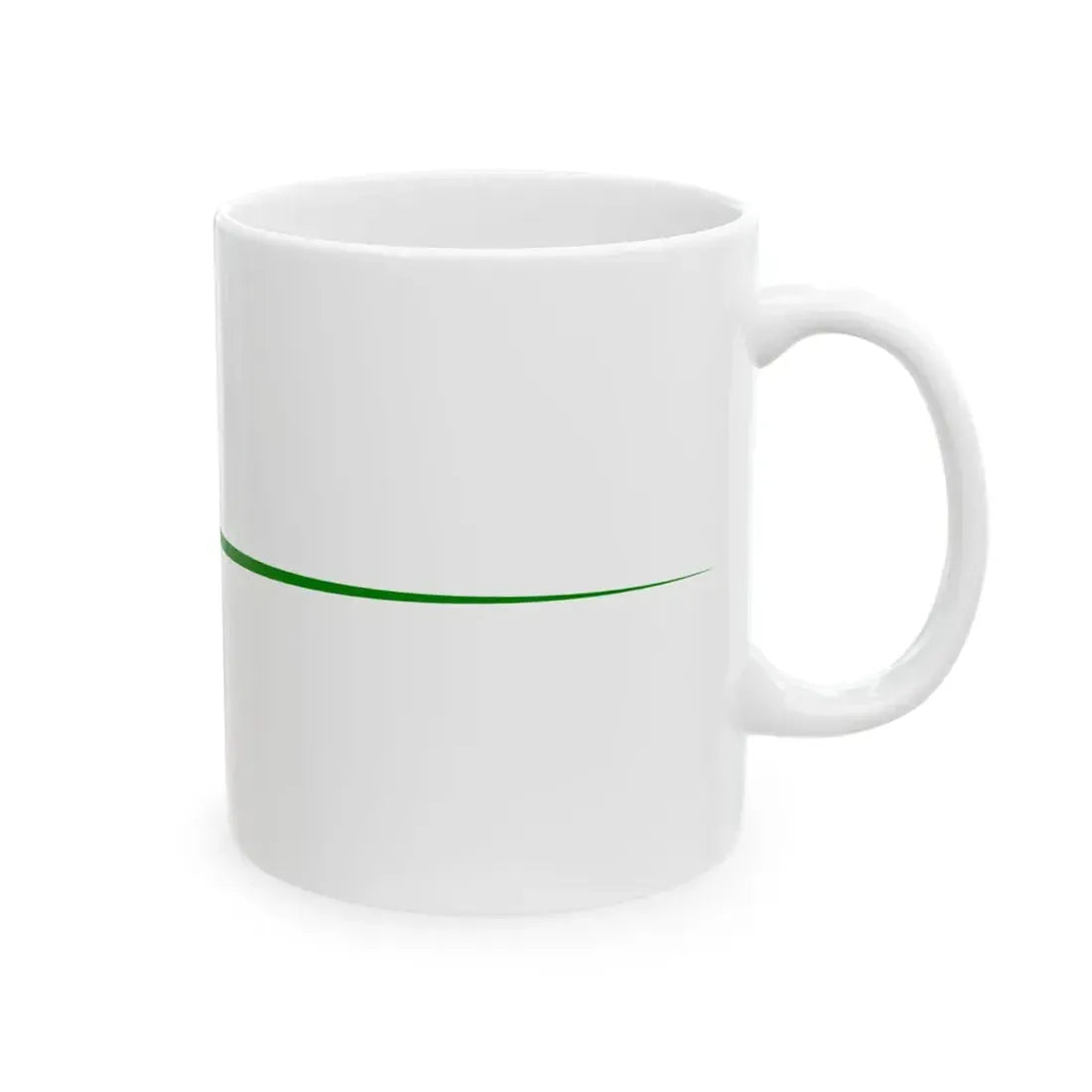 Proposed Commission Pennant of Qing Navy 1863 (China) White Coffee Mug - Go Mug Yourself