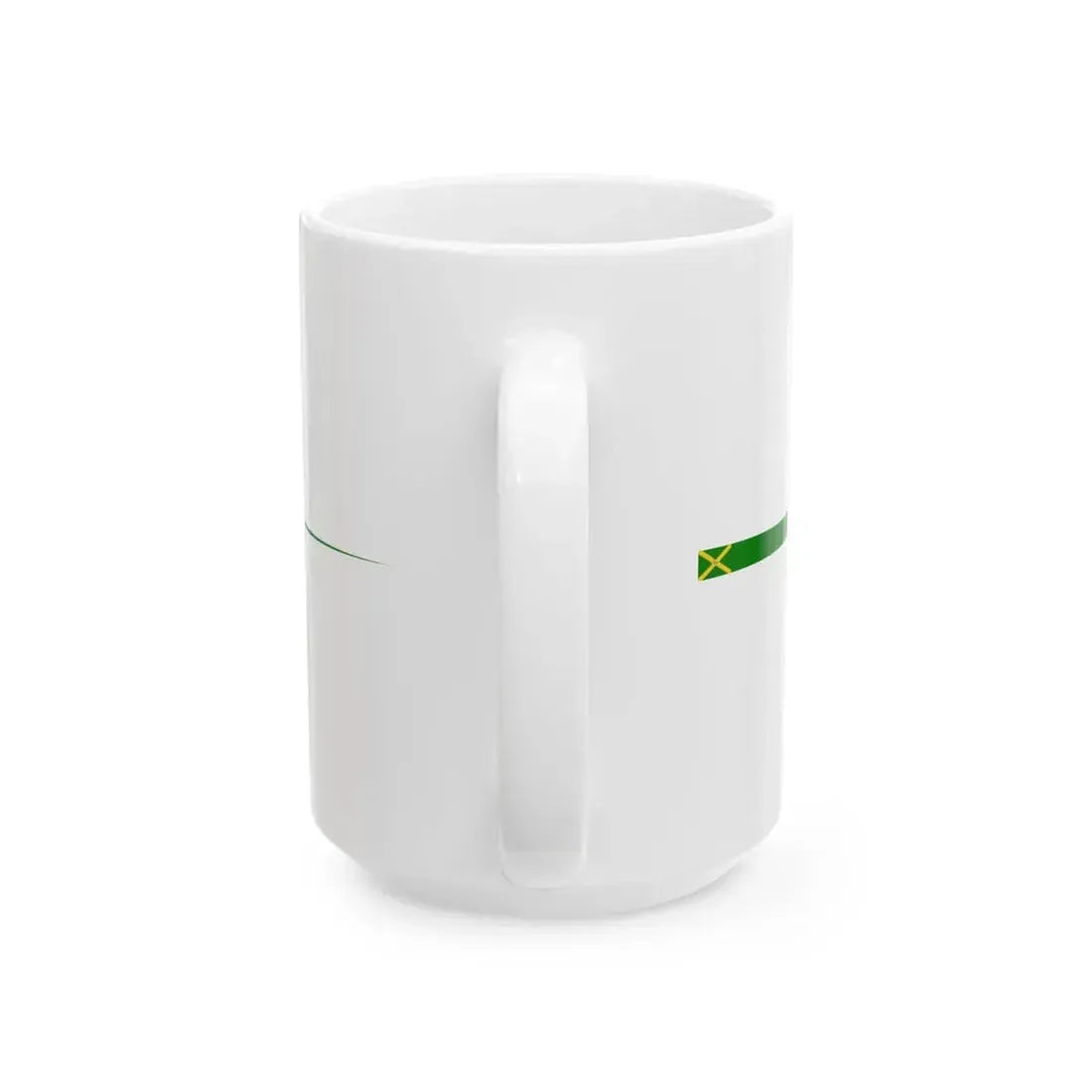 Proposed Commission Pennant of Qing Navy 1863 (China) White Coffee Mug - Go Mug Yourself