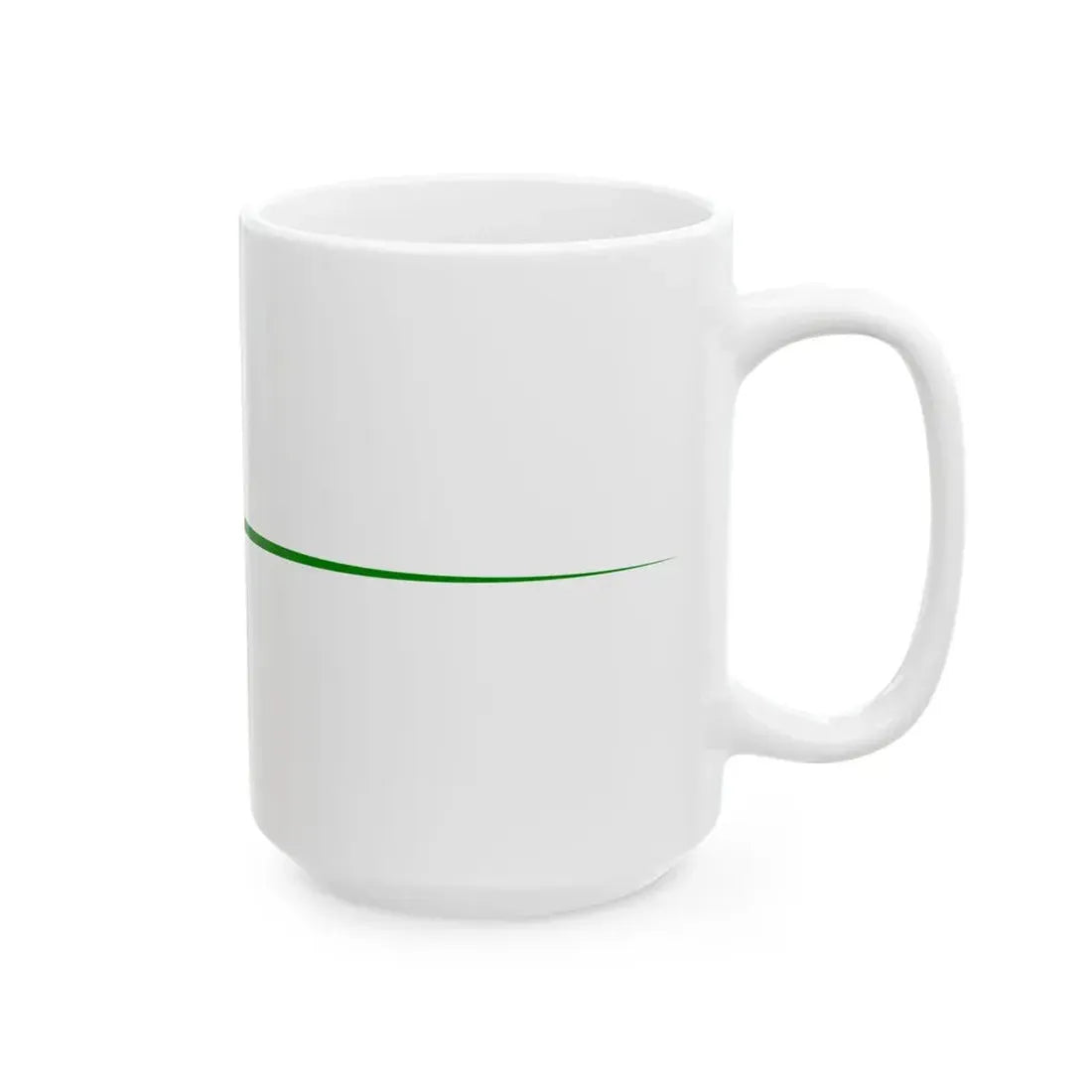 Proposed Commission Pennant of Qing Navy 1863 (China) White Coffee Mug - Go Mug Yourself