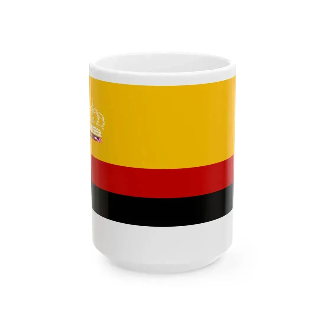 Proposed Cultural Flag of Southeast Georgia (United States) White Coffee Mug 15oz - Go Mug Yourself