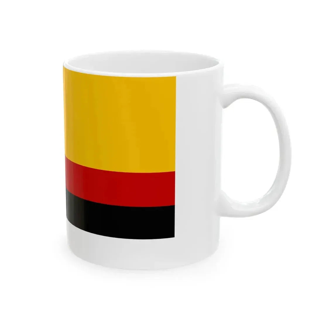 Proposed Cultural Flag of Southeast Georgia (United States) White Coffee Mug - Go Mug Yourself
