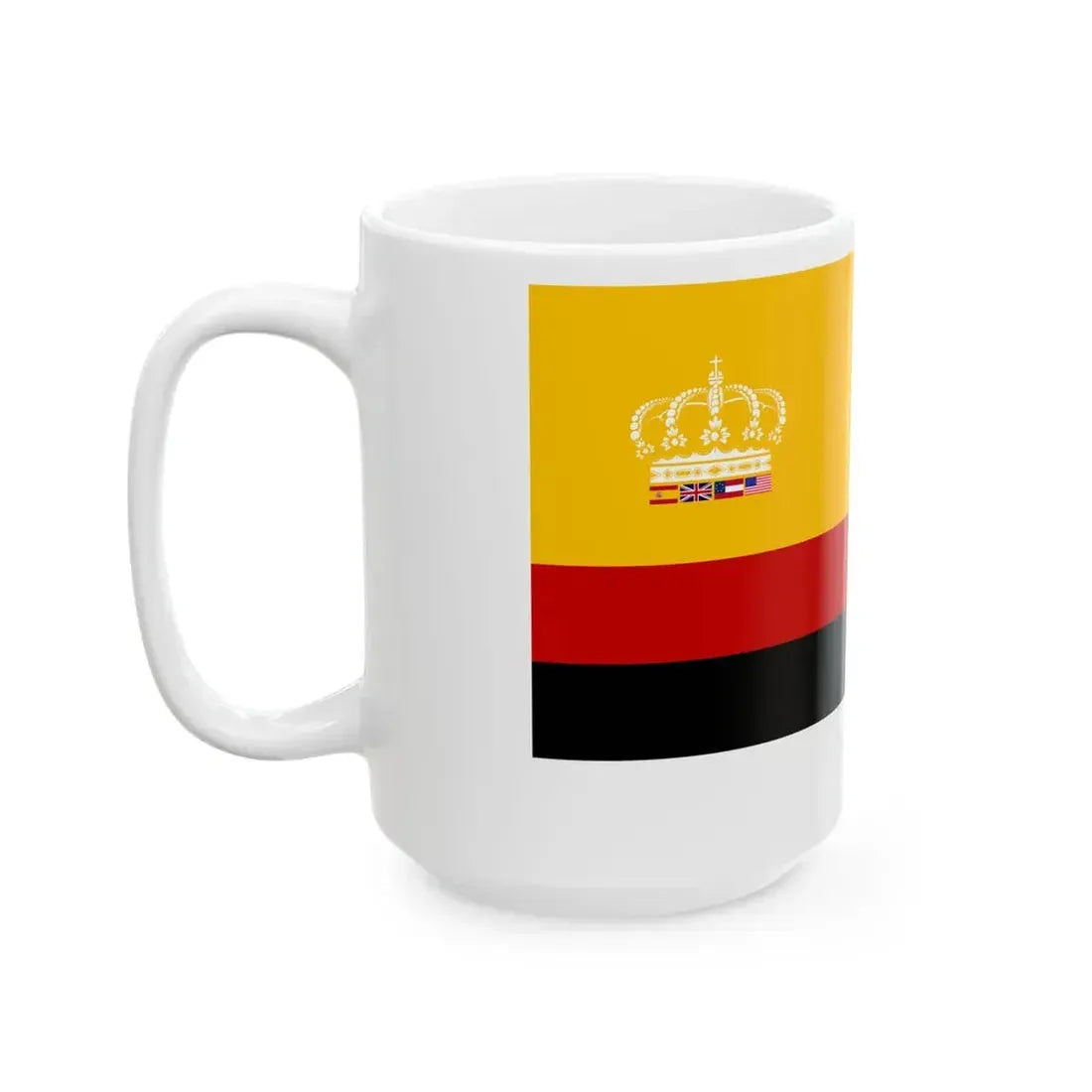 Proposed Cultural Flag of Southeast Georgia (United States) White Coffee Mug - Go Mug Yourself