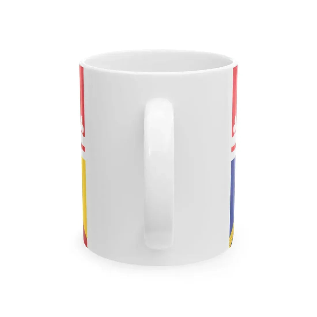 Proposed design for the flag of Grand Est (France) White Coffee Mug - Go Mug Yourself