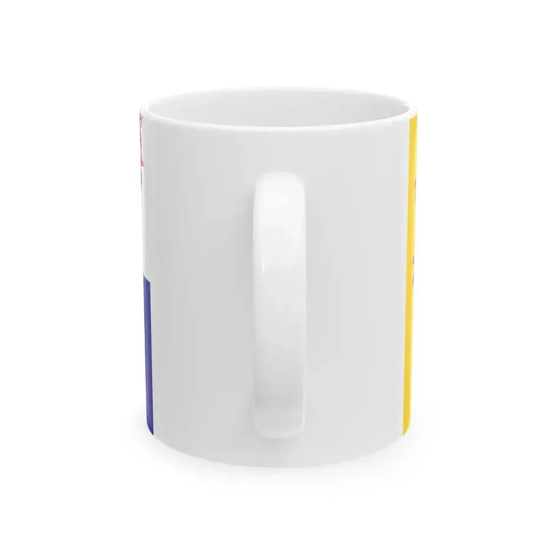 Proposed design for the flag of Hauts-de-France (France) White Coffee Mug - Go Mug Yourself