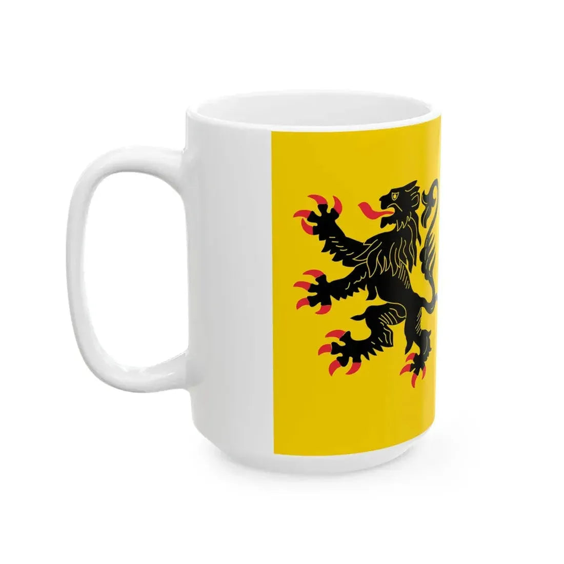 Proposed design for the flag of Hauts-de-France (France) White Coffee Mug - Go Mug Yourself