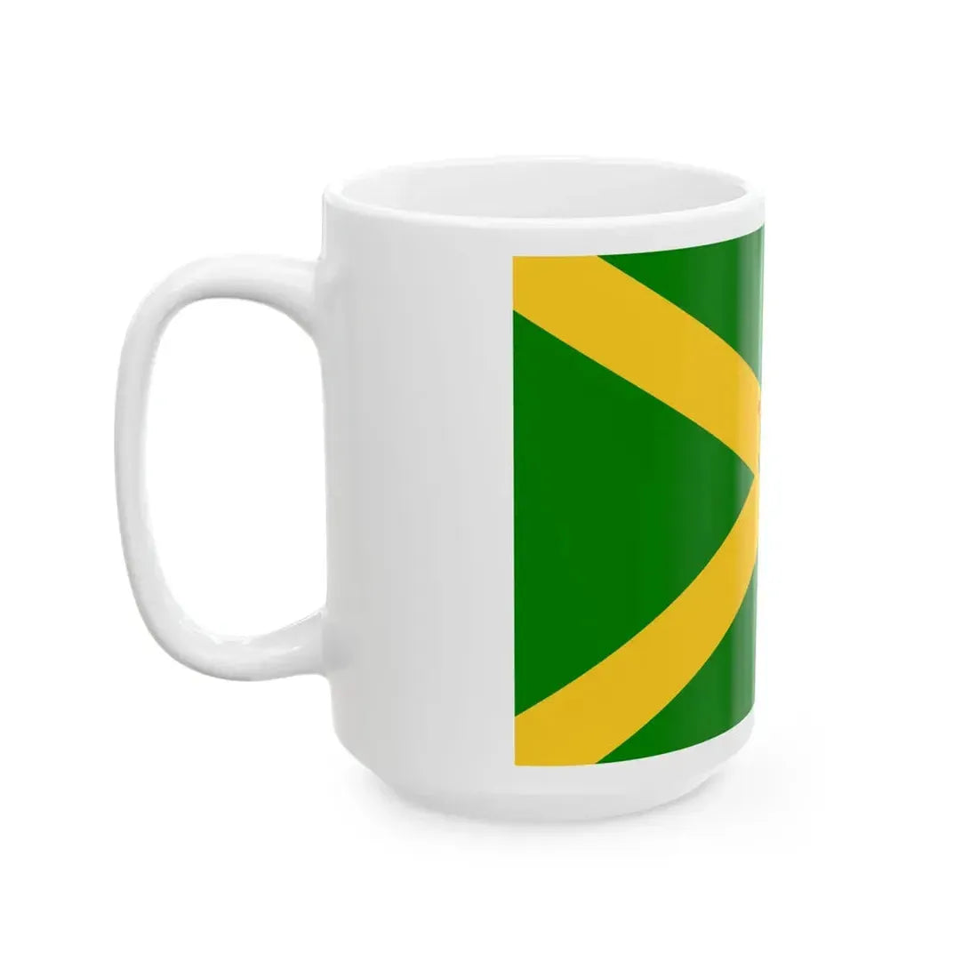 Proposed Ensign of Qing Navy 1863 (China) White Coffee Mug - Go Mug Yourself