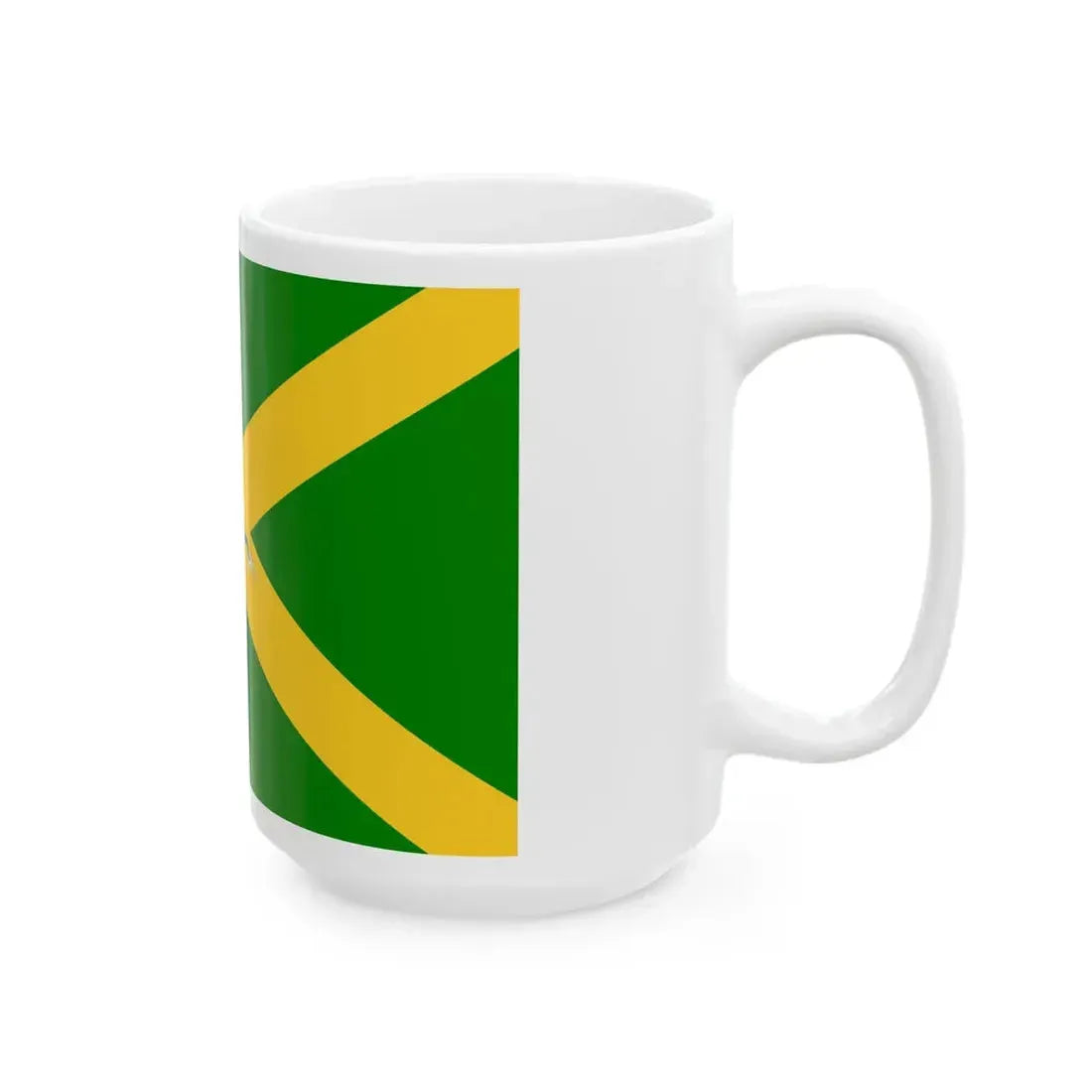 Proposed Ensign of Qing Navy 1863 (China) White Coffee Mug - Go Mug Yourself