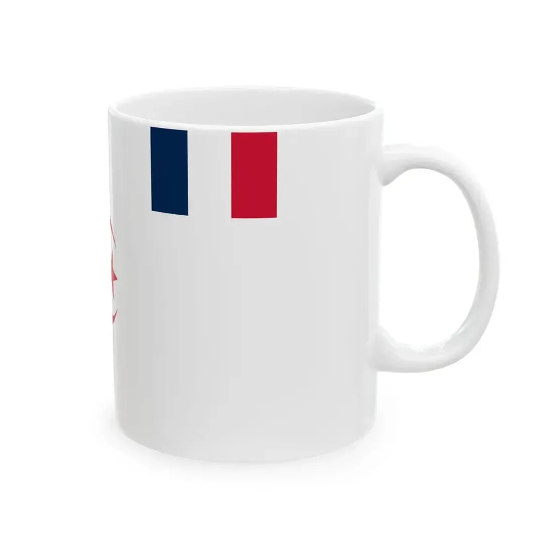 Proposed Flag for a Franco-Algerian Commonwealth 1962 (Algeria) White Coffee Mug - Go Mug Yourself