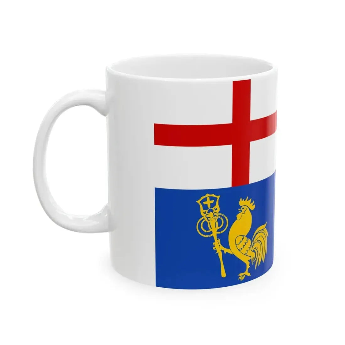 Proposed flag for Emilia-Romagna (Italy) White Coffee Mug - Go Mug Yourself
