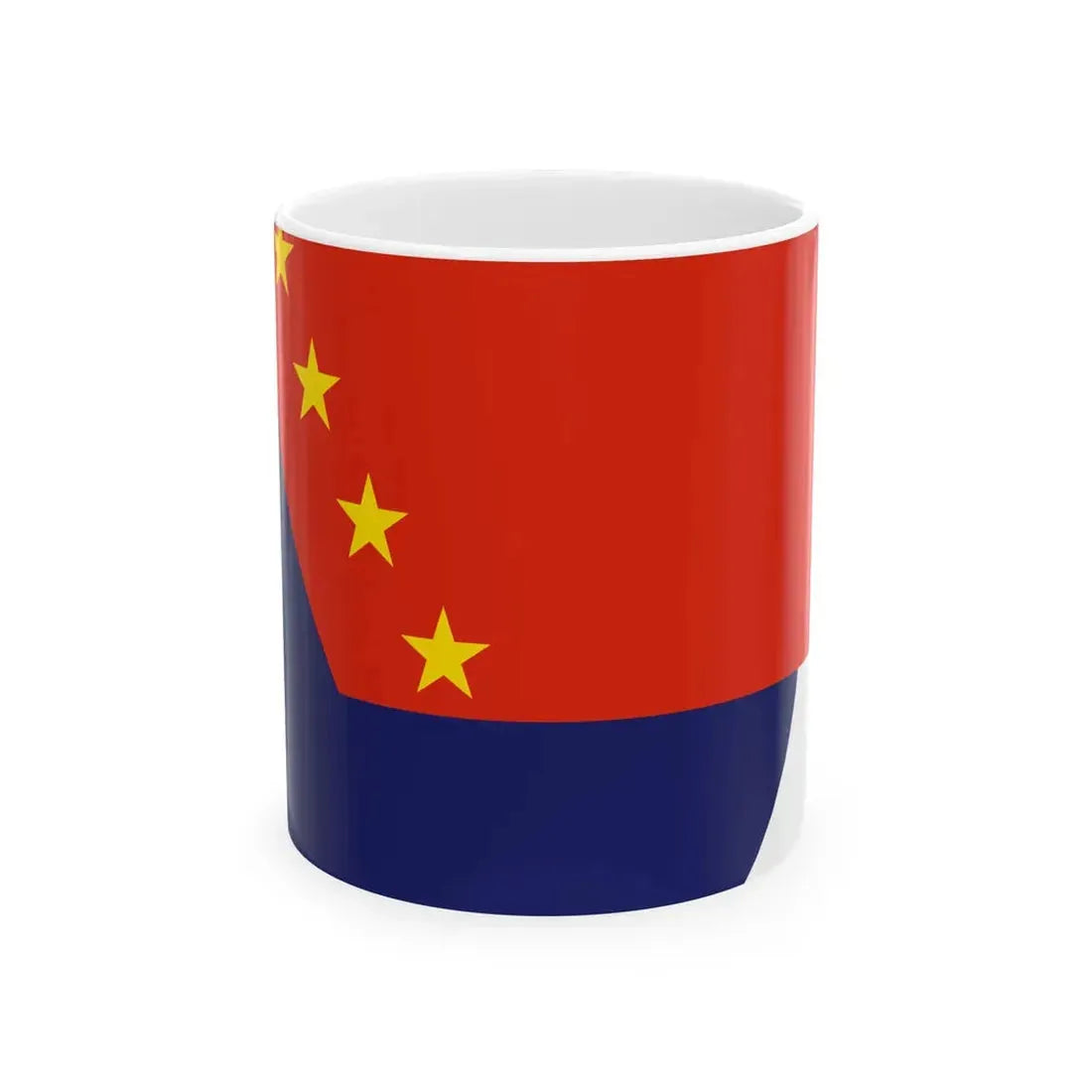 Proposed flag for Hong Kong SAR 006 (China) White Coffee Mug 11oz - Go Mug Yourself
