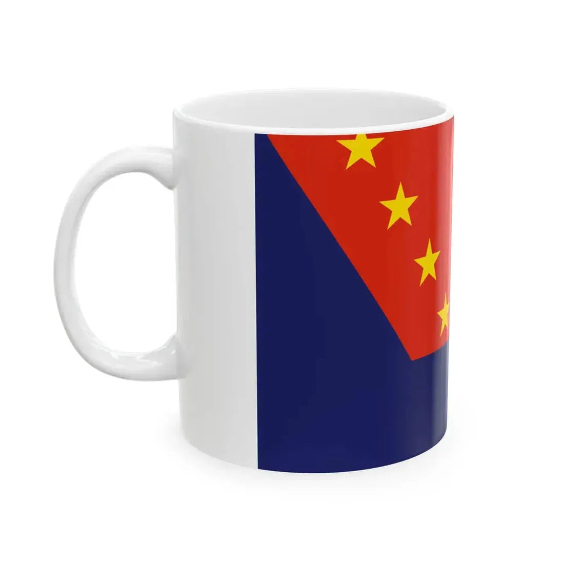 Proposed flag for Hong Kong SAR 006 (China) White Coffee Mug - Go Mug Yourself