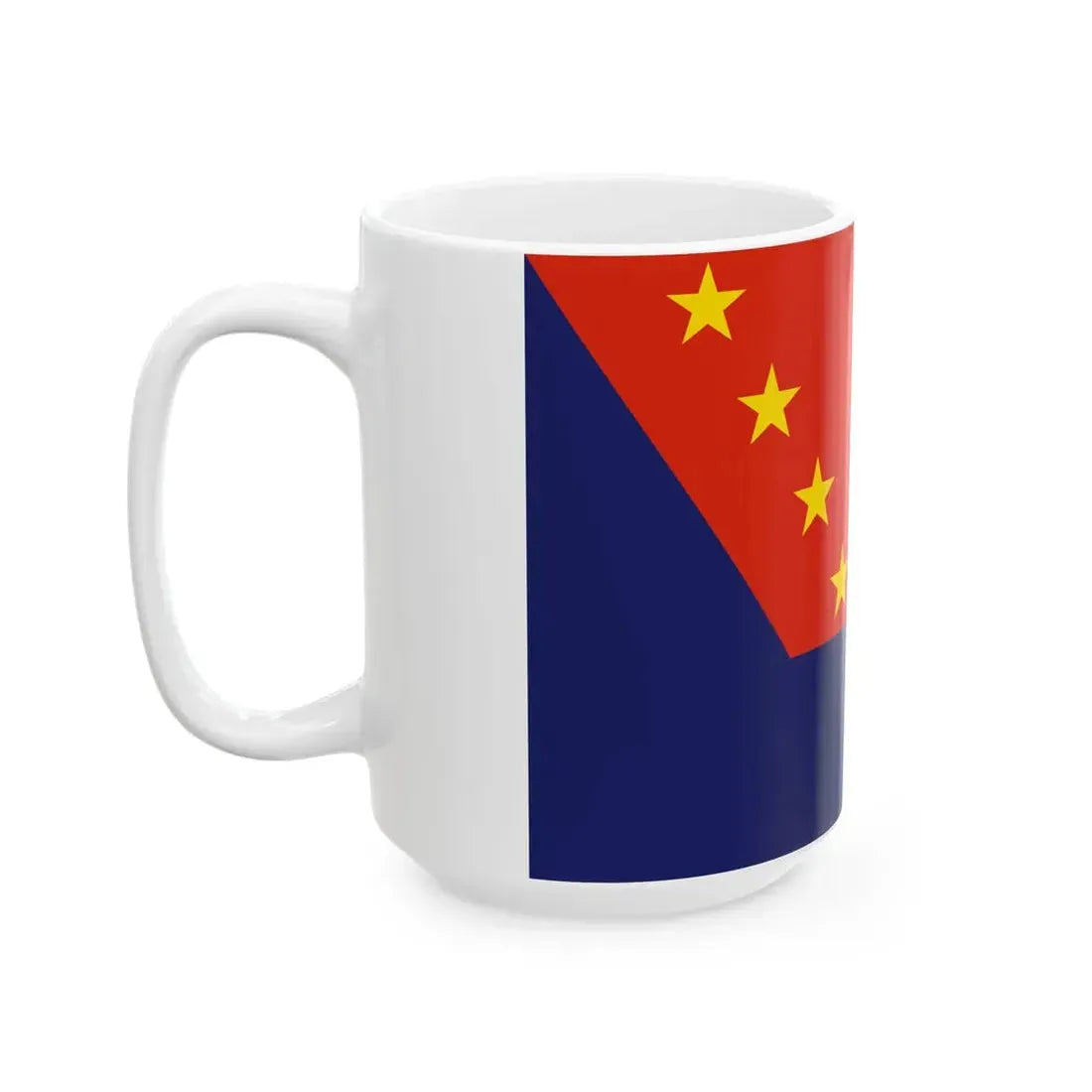 Proposed flag for Hong Kong SAR 006 (China) White Coffee Mug - Go Mug Yourself