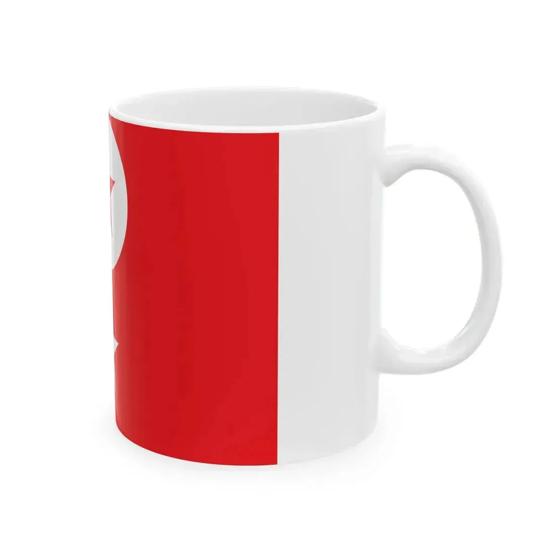 Proposed flag for Hong Kong SAR 012 (China) White Coffee Mug - Go Mug Yourself
