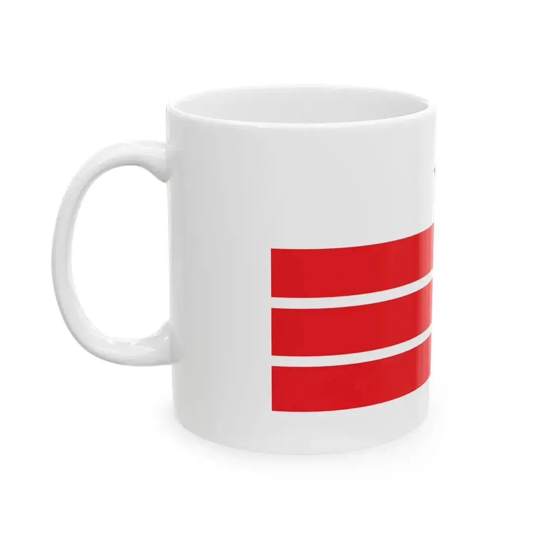 Proposed flag for Hong Kong SAR 014 (China) White Coffee Mug - Go Mug Yourself