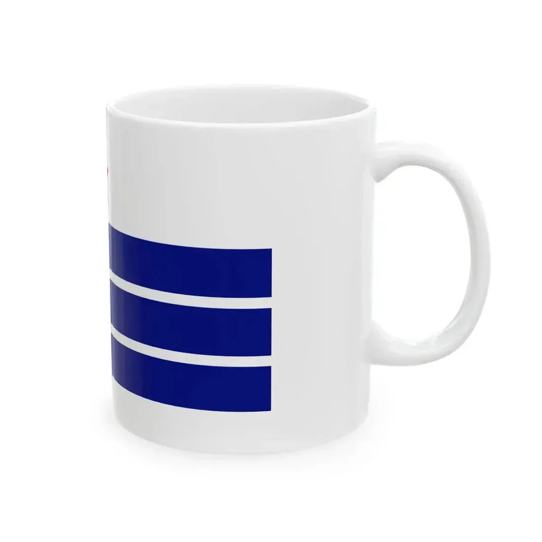 Proposed flag for Hong Kong SAR 014 (China) White Coffee Mug - Go Mug Yourself