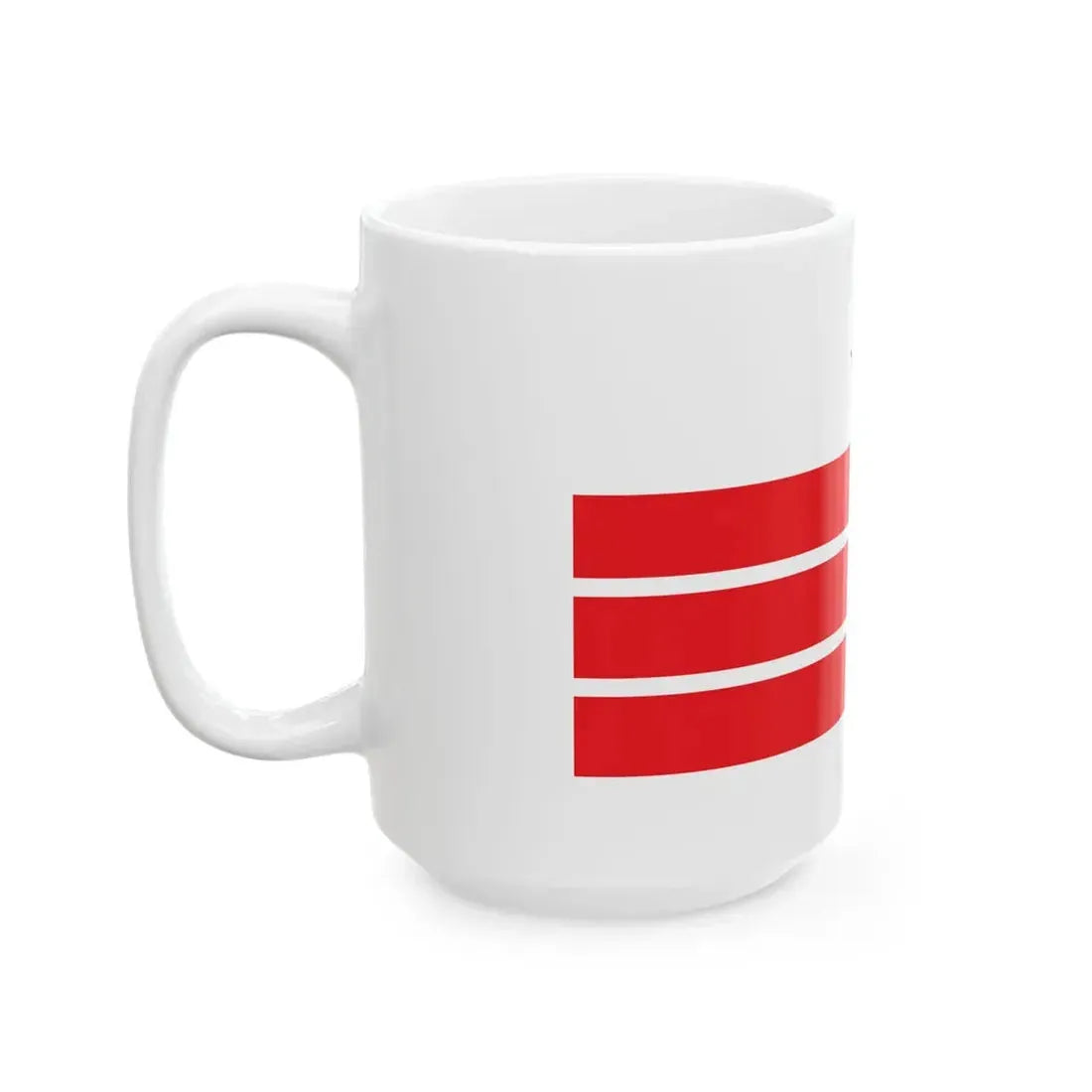 Proposed flag for Hong Kong SAR 014 (China) White Coffee Mug - Go Mug Yourself