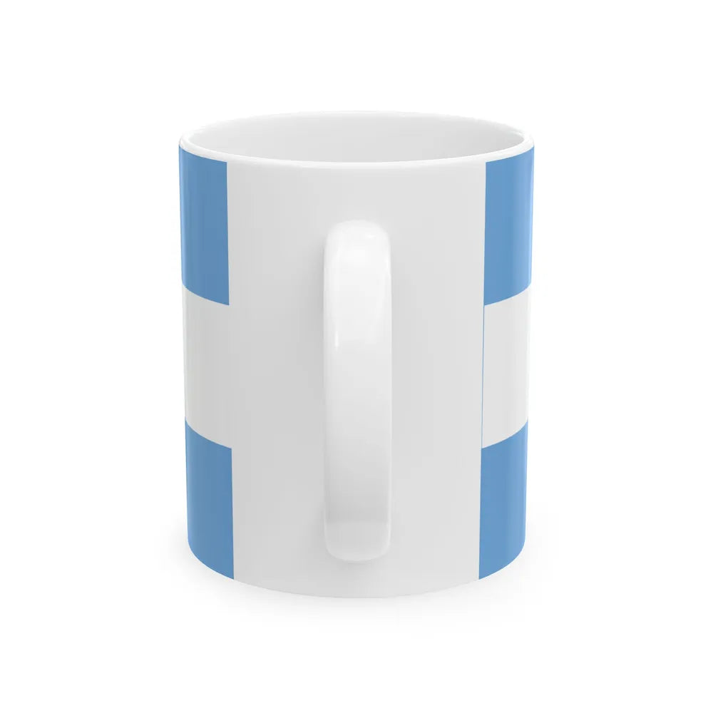 Proposed flag for the La Pampa Province 1993 (Argentina) White Coffee Mug - Go Mug Yourself