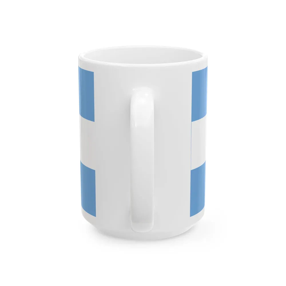 Proposed flag for the La Pampa Province 1993 (Argentina) White Coffee Mug - Go Mug Yourself