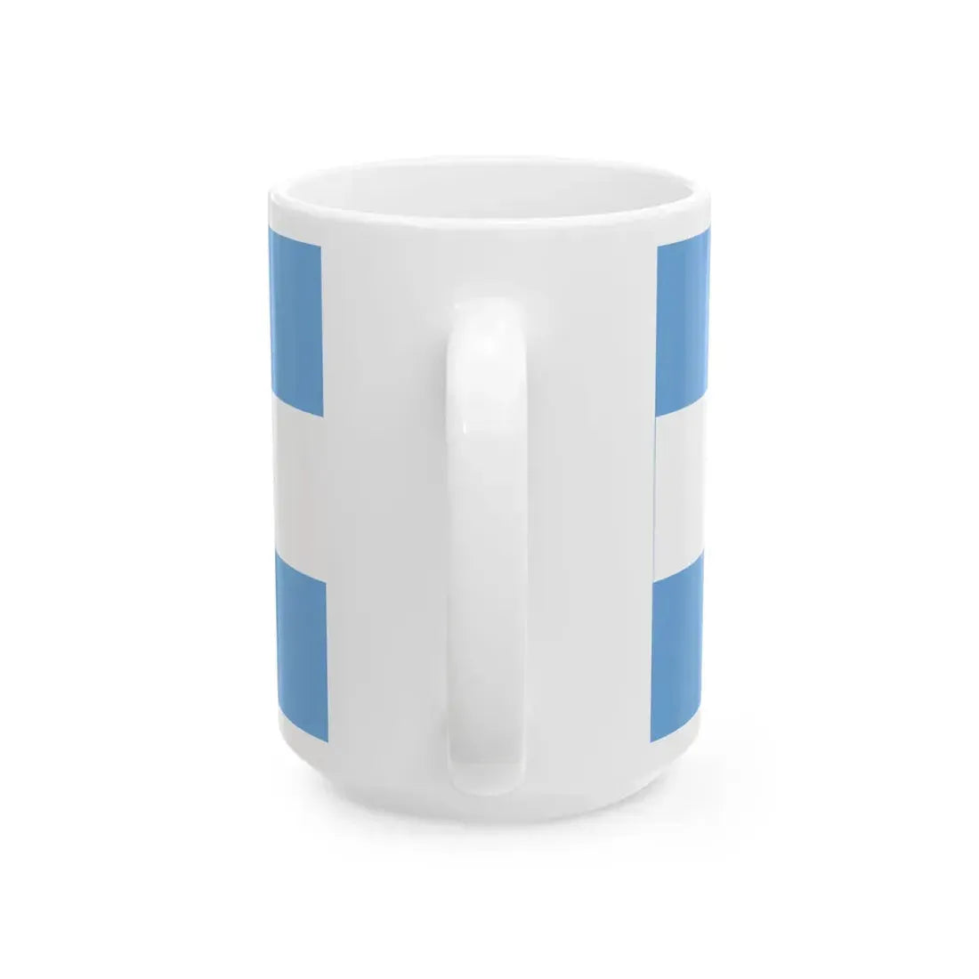 Proposed flag for the La Pampa Province 1993 (Argentina) White Coffee Mug - Go Mug Yourself