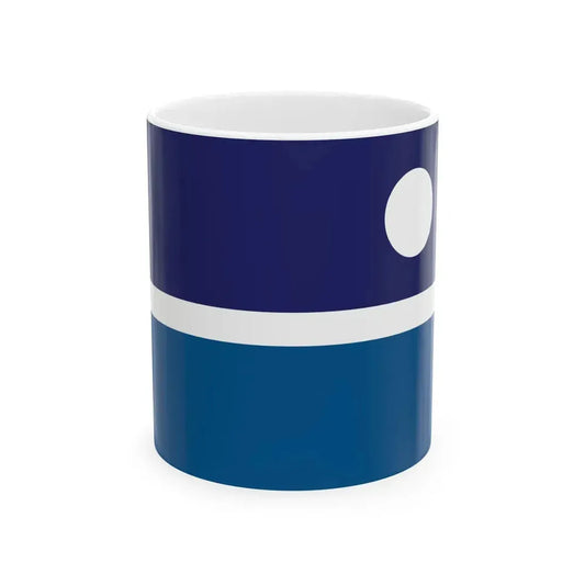 Proposed flag of Alaska 1976 (United States) White Coffee Mug 11oz - Go Mug Yourself