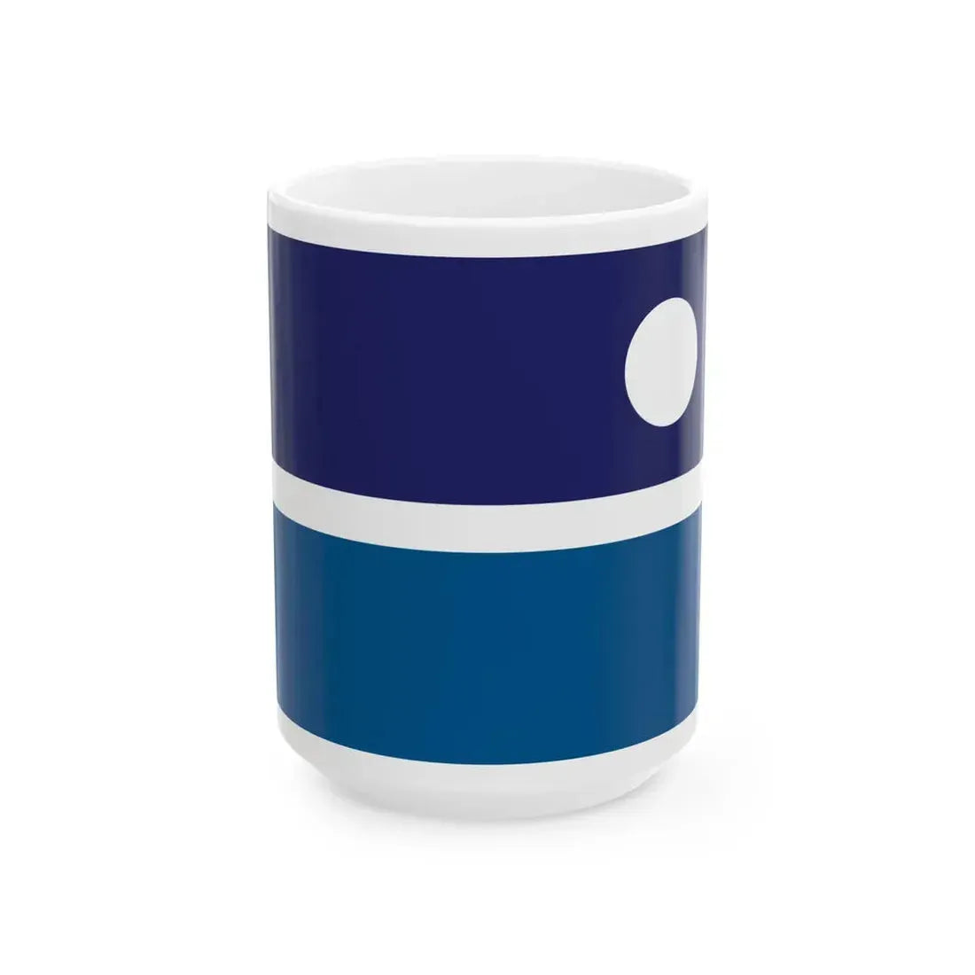 Proposed flag of Alaska 1976 (United States) White Coffee Mug 15oz - Go Mug Yourself