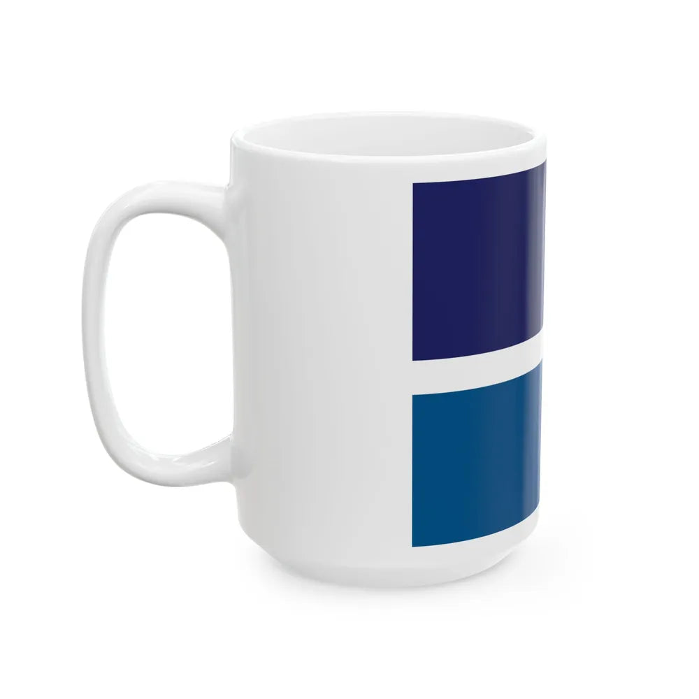 Proposed flag of Alaska 1976 (United States) White Coffee Mug - Go Mug Yourself