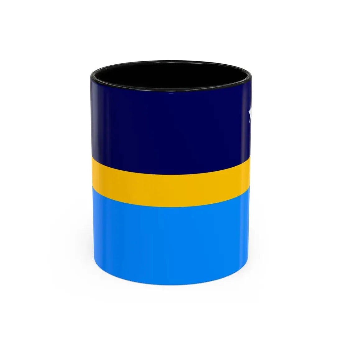 Proposed flag of Antarctica Dave Hamilton - Accent Coffee Mug 11oz Black - Go Mug Yourself