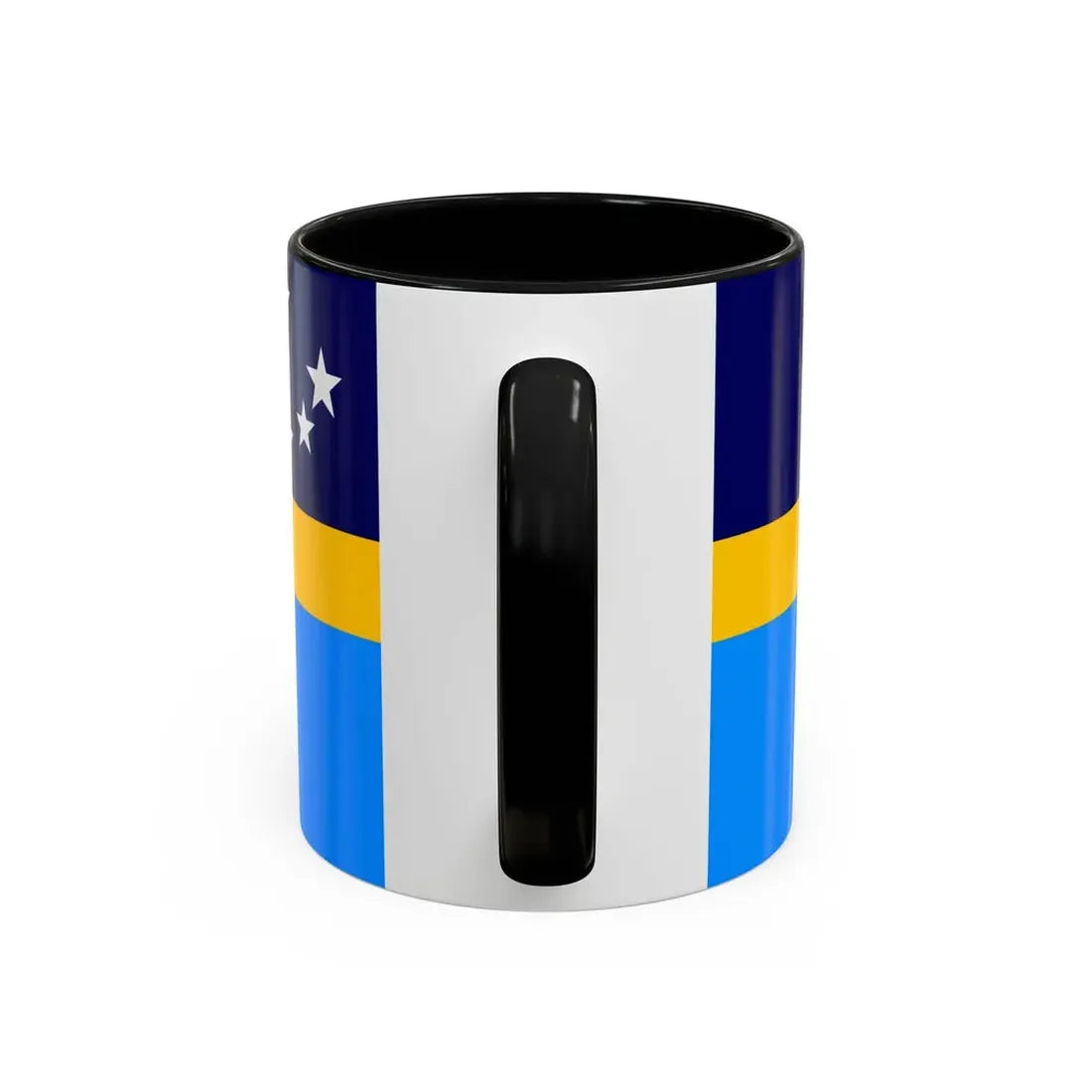 Proposed flag of Antarctica Dave Hamilton - Accent Coffee Mug - Go Mug Yourself