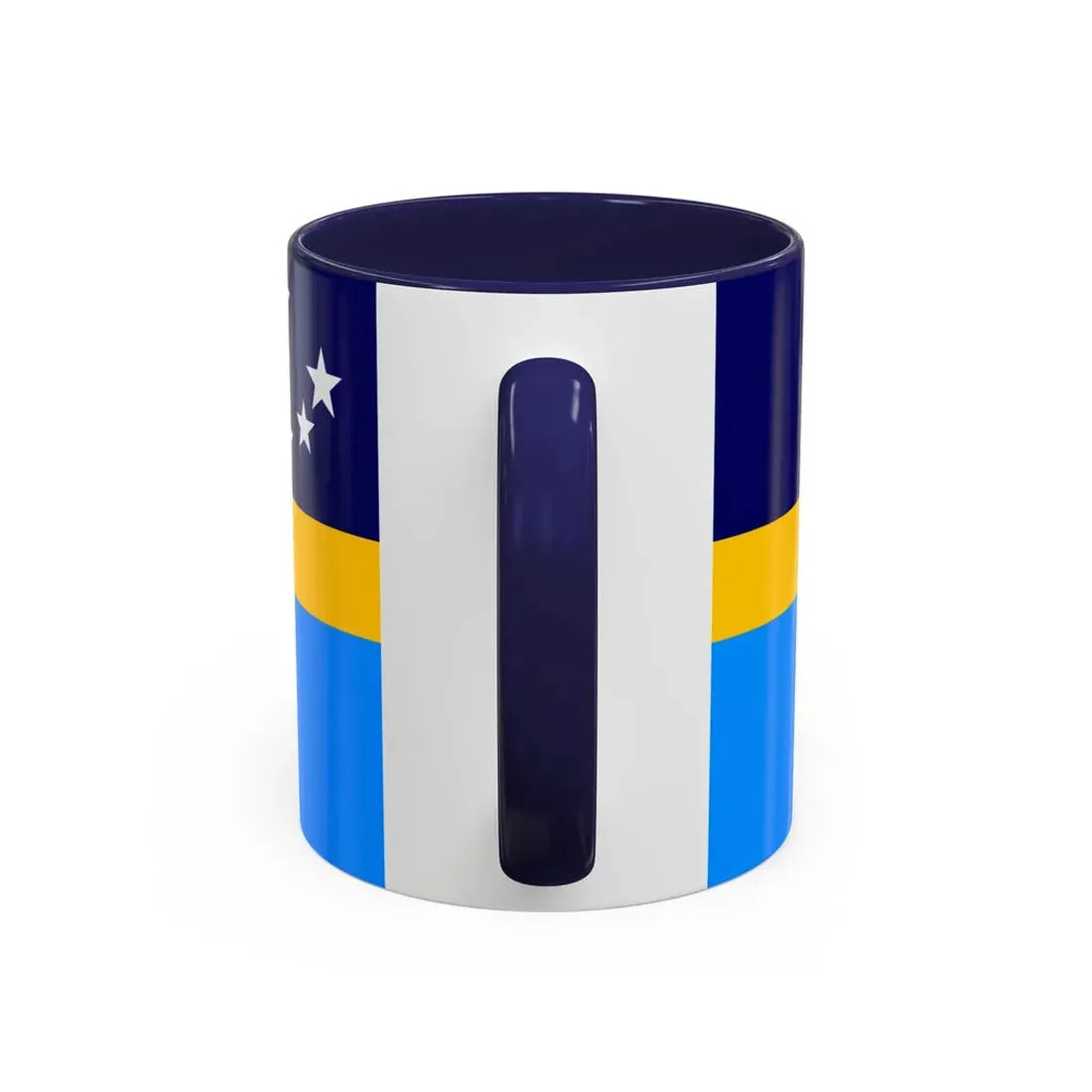 Proposed flag of Antarctica Dave Hamilton - Accent Coffee Mug - Go Mug Yourself