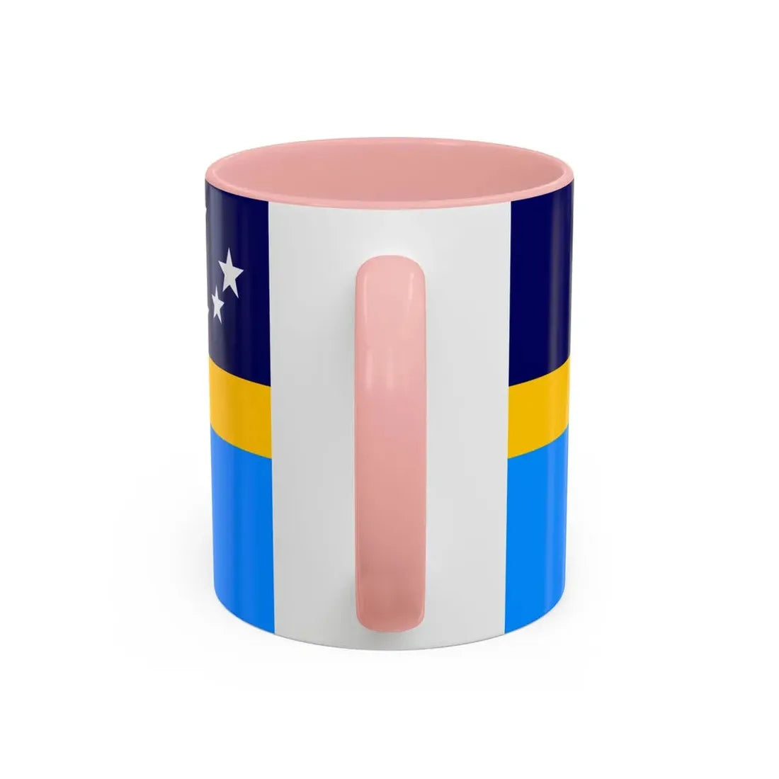 Proposed flag of Antarctica Dave Hamilton - Accent Coffee Mug - Go Mug Yourself