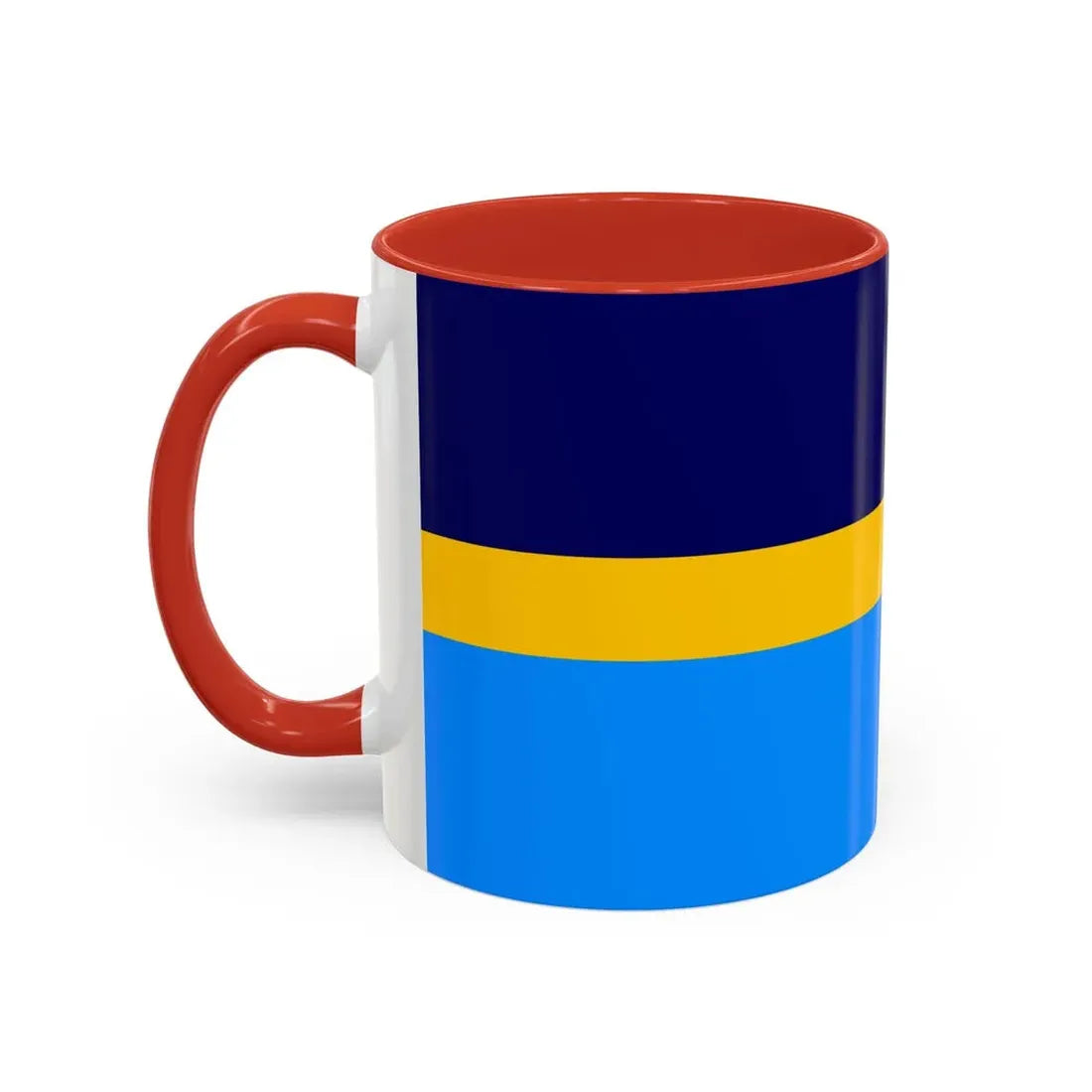 Proposed flag of Antarctica Dave Hamilton - Accent Coffee Mug - Go Mug Yourself