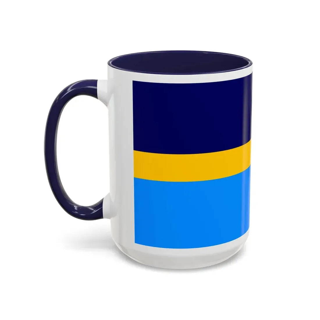 Proposed flag of Antarctica Dave Hamilton - Accent Coffee Mug - Go Mug Yourself