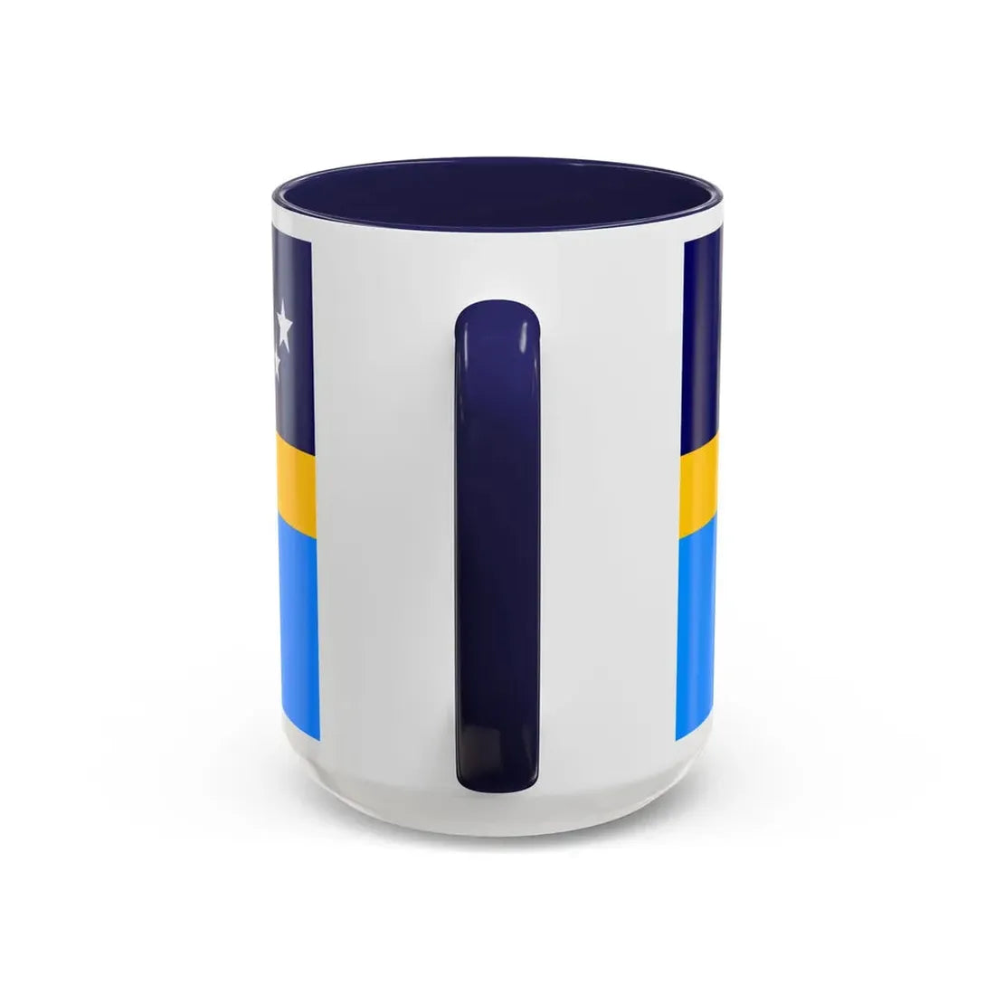 Proposed flag of Antarctica Dave Hamilton - Accent Coffee Mug - Go Mug Yourself