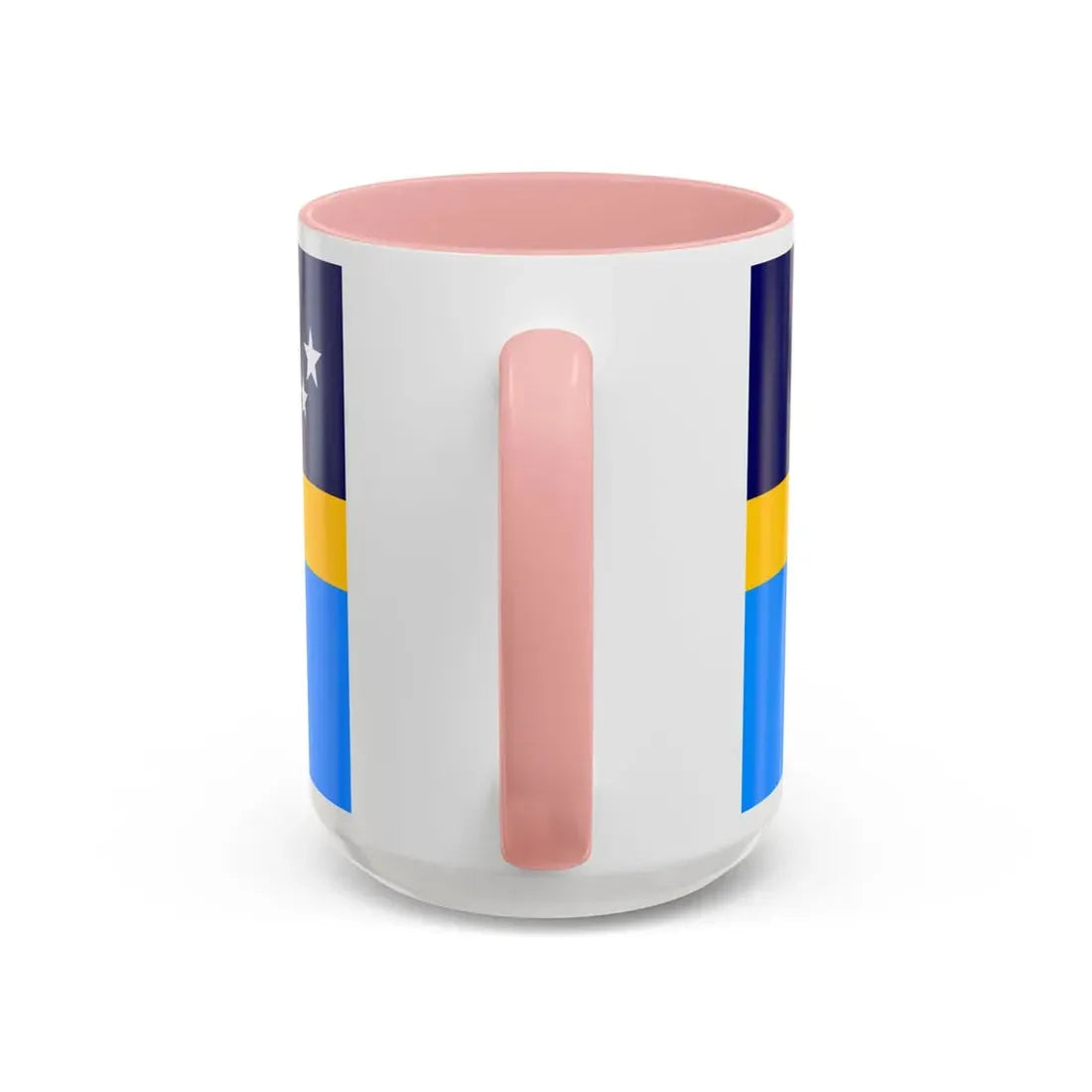 Proposed flag of Antarctica Dave Hamilton - Accent Coffee Mug - Go Mug Yourself