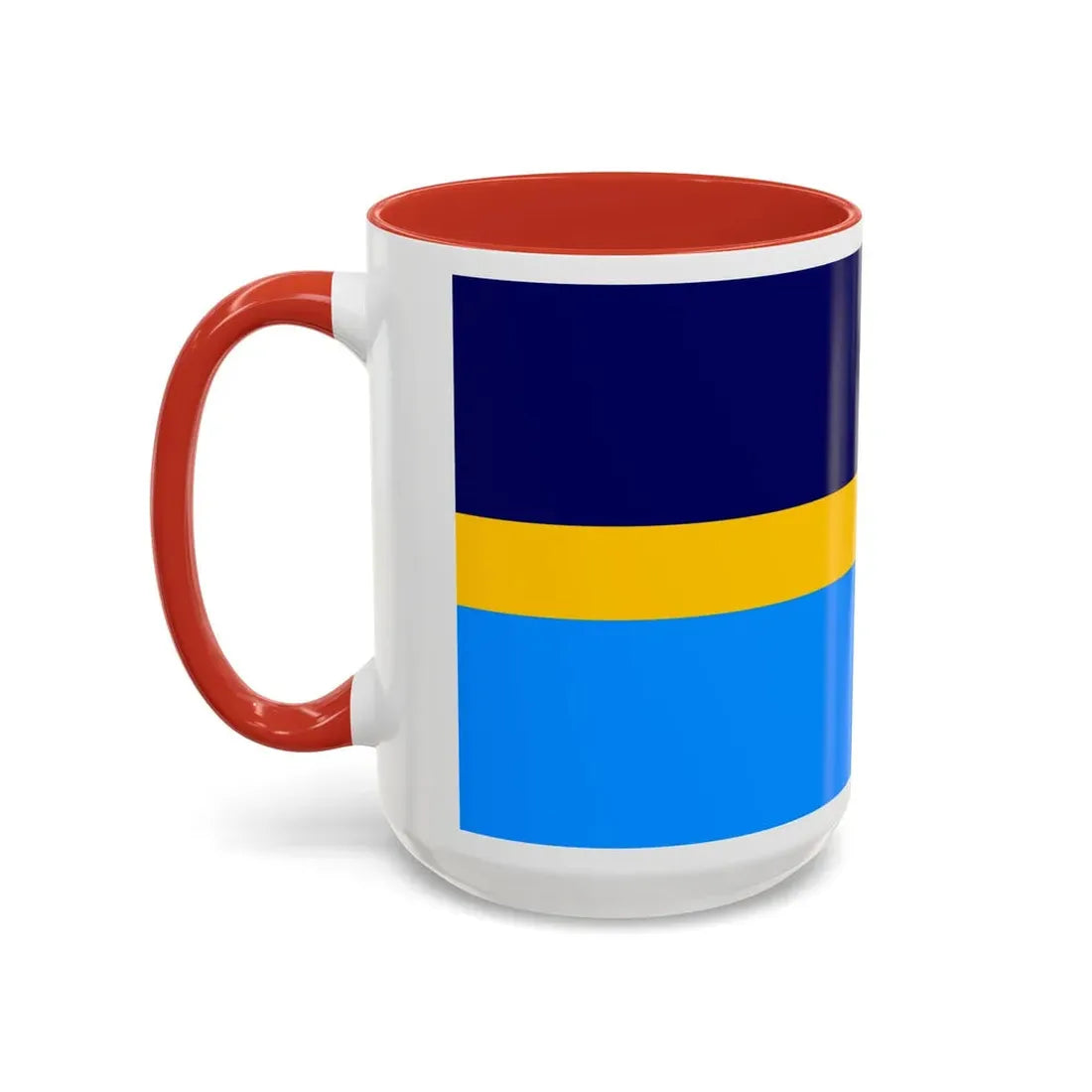 Proposed flag of Antarctica Dave Hamilton - Accent Coffee Mug - Go Mug Yourself