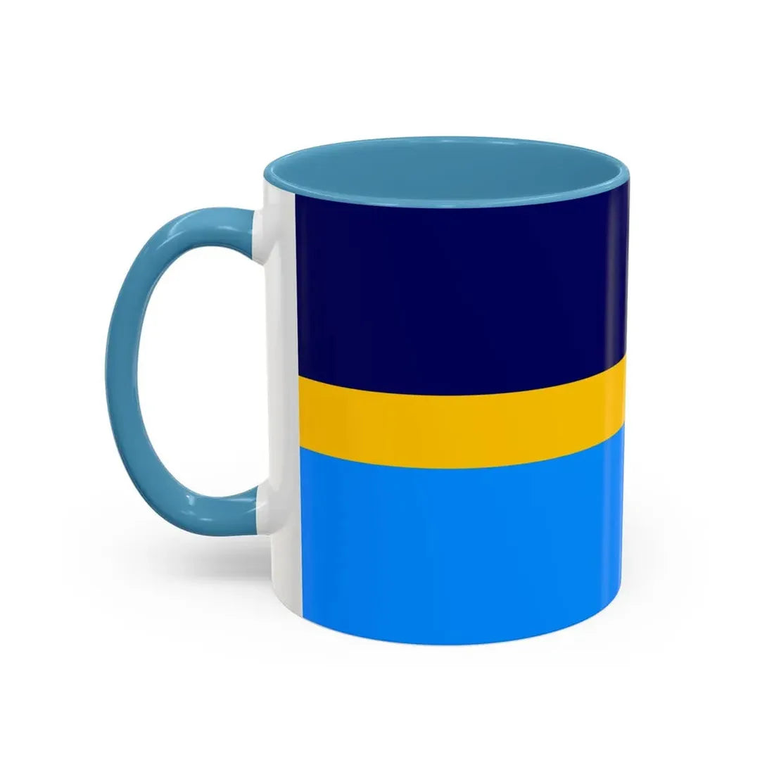 Proposed flag of Antarctica Dave Hamilton - Accent Coffee Mug - Go Mug Yourself