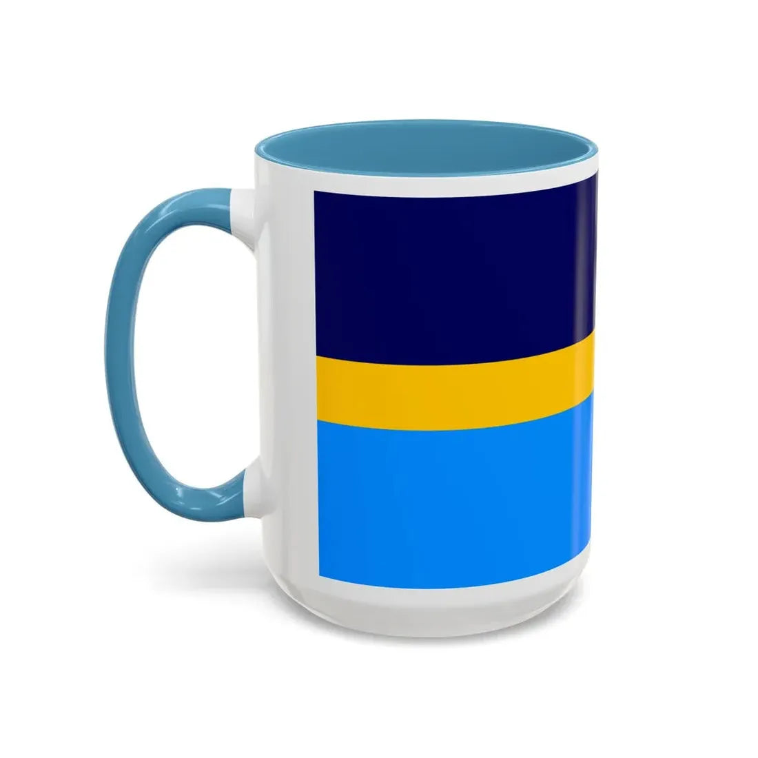 Proposed flag of Antarctica Dave Hamilton - Accent Coffee Mug - Go Mug Yourself