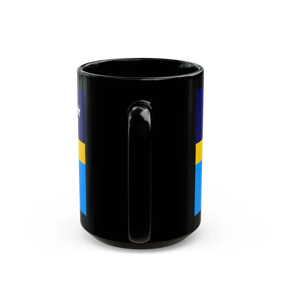 Proposed flag of Antarctica Dave Hamilton - Black Coffee Mug - Go Mug Yourself