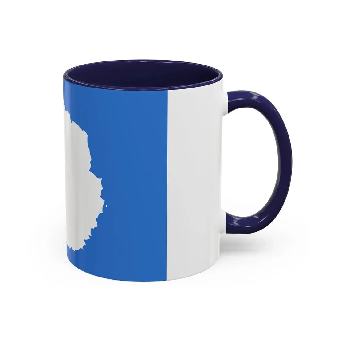 Proposed flag of Antarctica Graham Bartram - Accent Coffee Mug - Go Mug Yourself