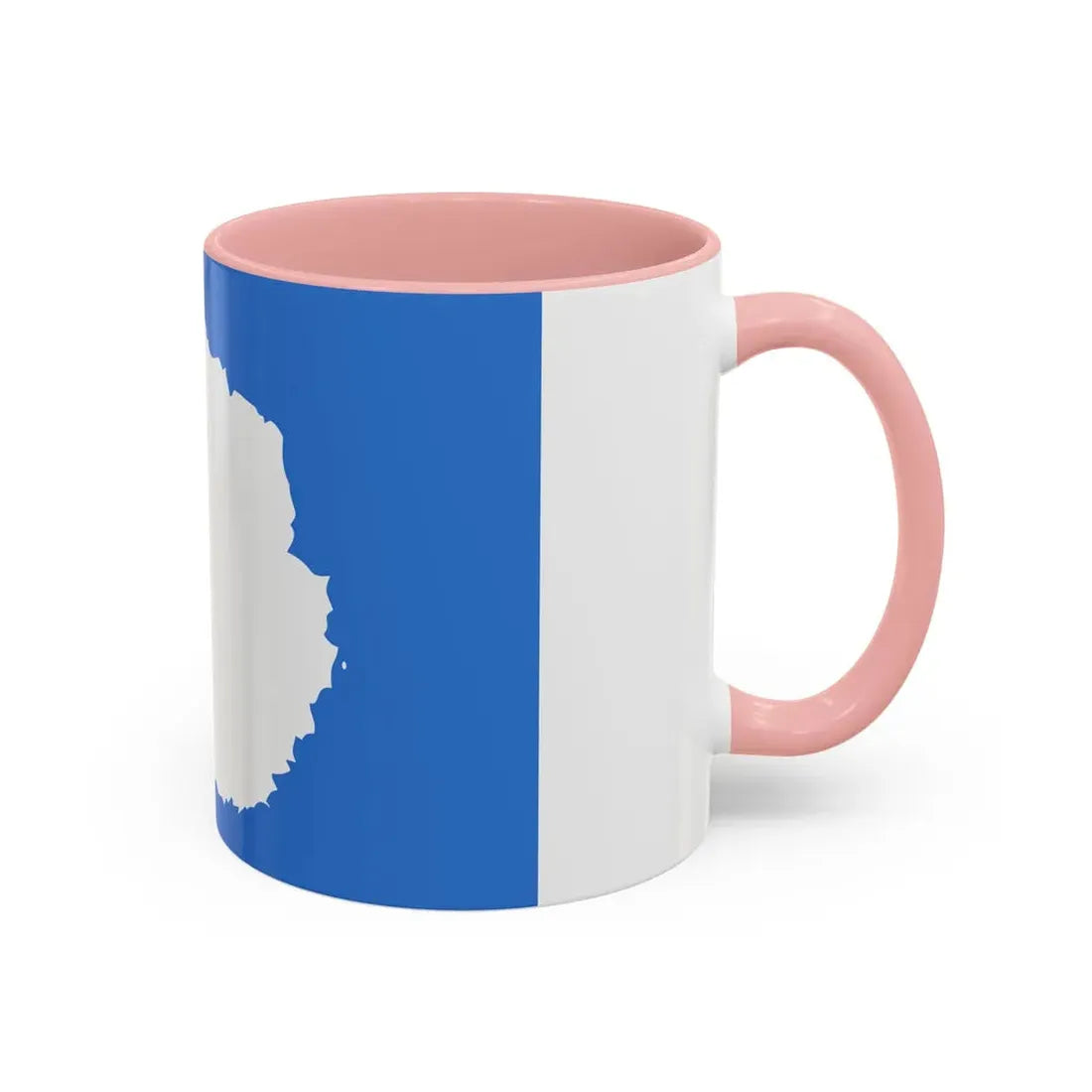 Proposed flag of Antarctica Graham Bartram - Accent Coffee Mug - Go Mug Yourself