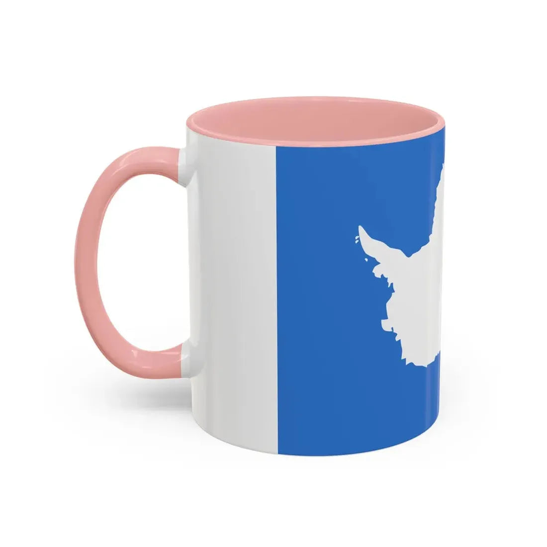 Proposed flag of Antarctica Graham Bartram - Accent Coffee Mug - Go Mug Yourself