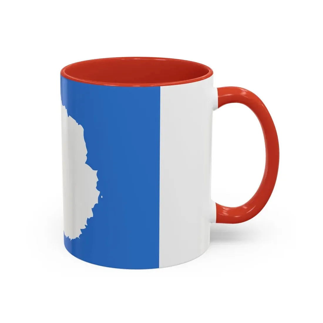 Proposed flag of Antarctica Graham Bartram - Accent Coffee Mug - Go Mug Yourself