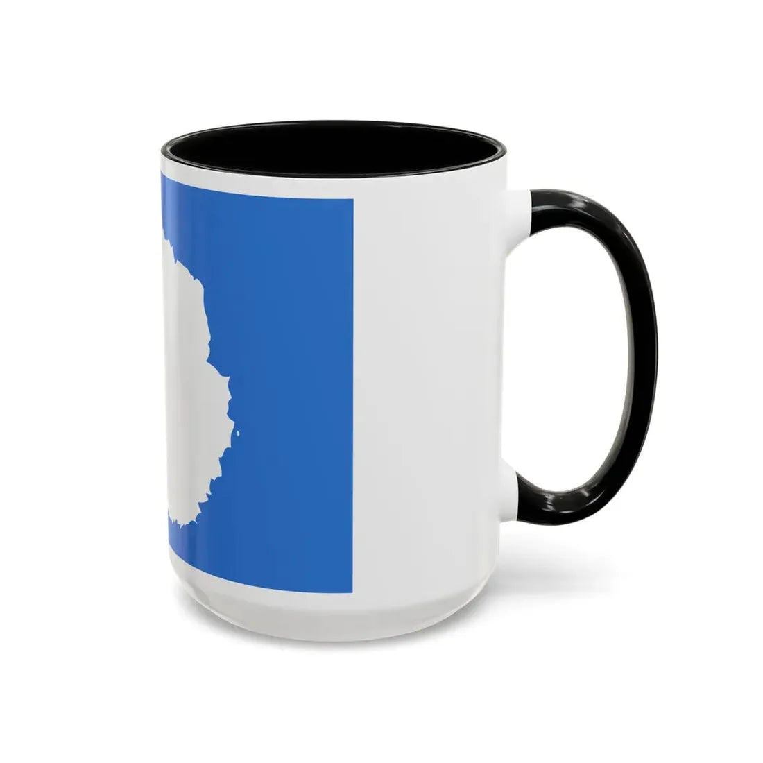 Proposed flag of Antarctica Graham Bartram - Accent Coffee Mug - Go Mug Yourself