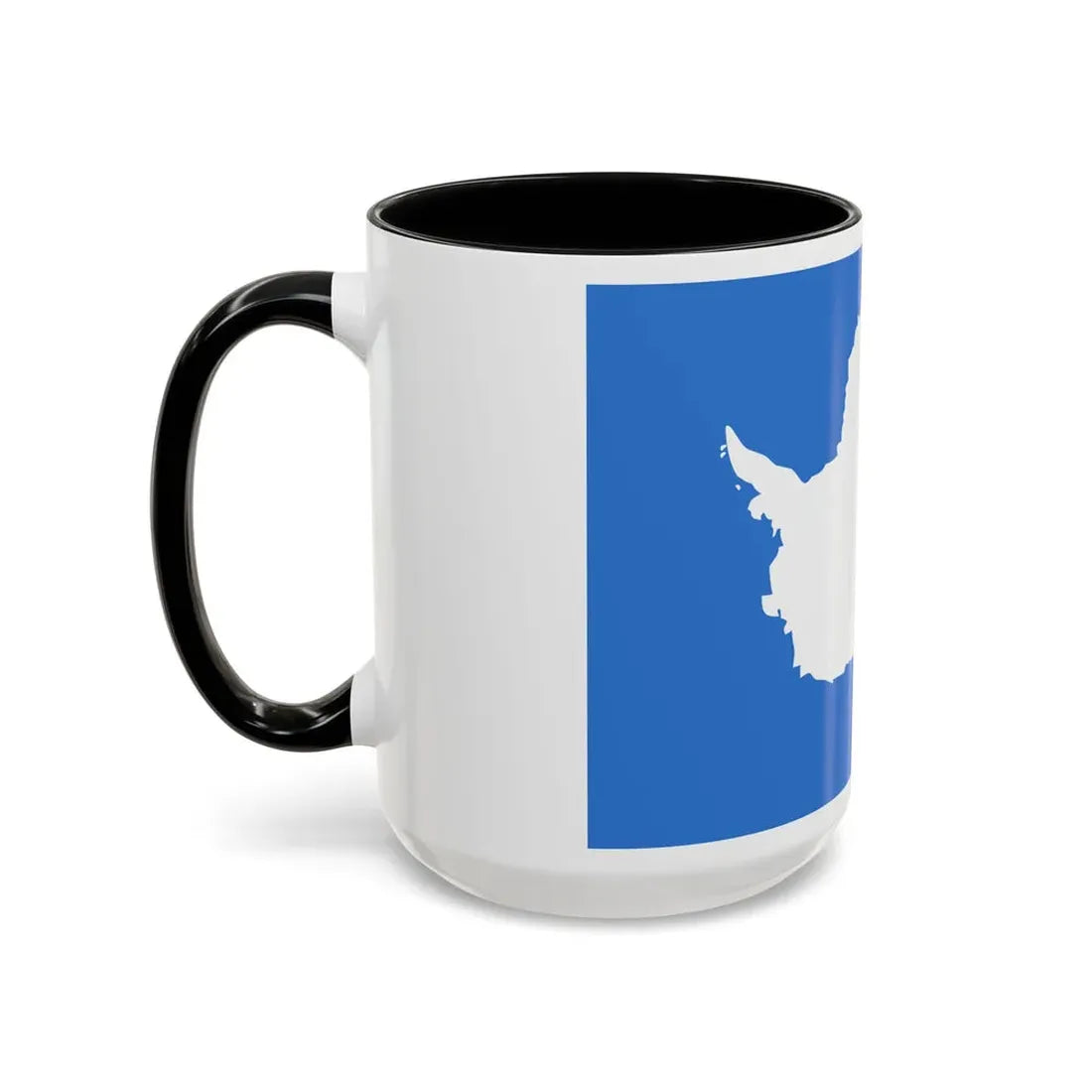 Proposed flag of Antarctica Graham Bartram - Accent Coffee Mug - Go Mug Yourself
