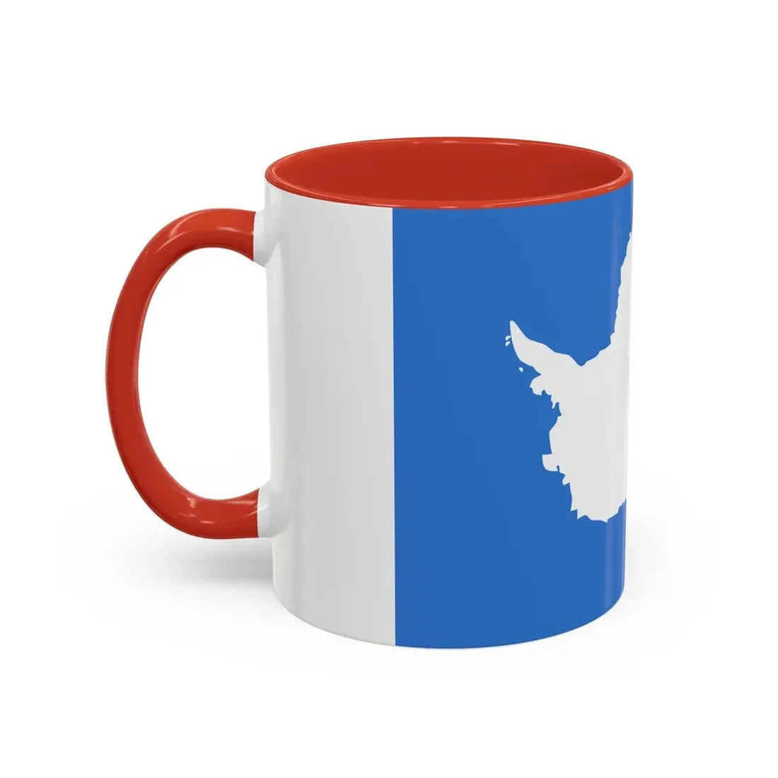 Proposed flag of Antarctica Graham Bartram - Accent Coffee Mug - Go Mug Yourself
