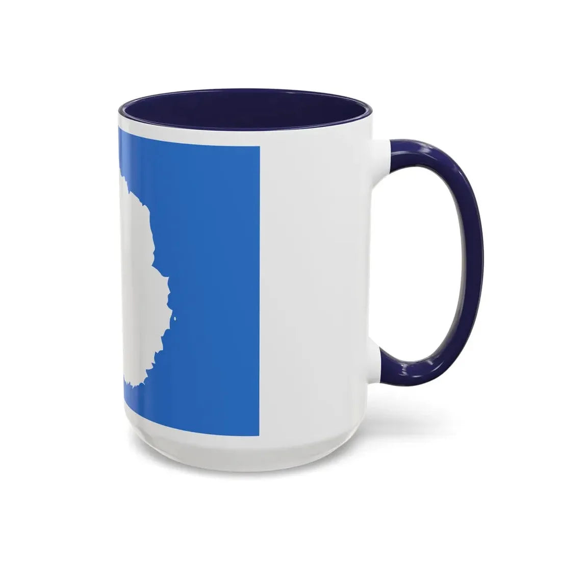 Proposed flag of Antarctica Graham Bartram - Accent Coffee Mug - Go Mug Yourself
