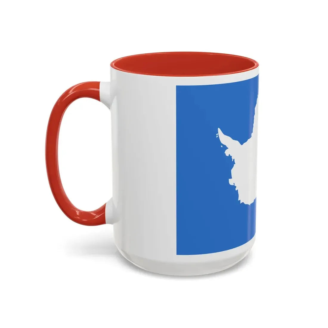 Proposed flag of Antarctica Graham Bartram - Accent Coffee Mug - Go Mug Yourself